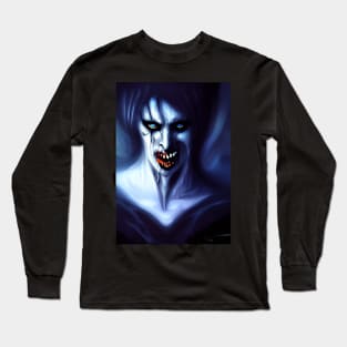 Copy of SPOOKY AND CREEPY RED EYED SPOOKY HALLOWEEN Long Sleeve T-Shirt